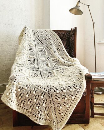 Snowdrift Lap Blanket