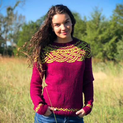 TanisKnits Plaited Pullover PDF