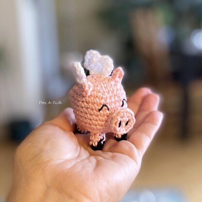 Flying Pig Amigurumi