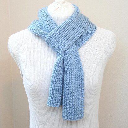 A15 Womens Ribbed Scarf