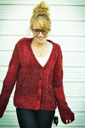 Winter Warmer / Aran Style Cardigan