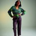 Sirdar 10718 Midnight Garden Sweater PDF