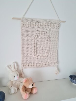 Letter G Wallhanging