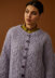 Lace Cardigan - Knitting Pattern for Women in Debbie Bliss Nell by Debbie Bliss