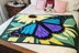 Majestic Butterfly Afghan