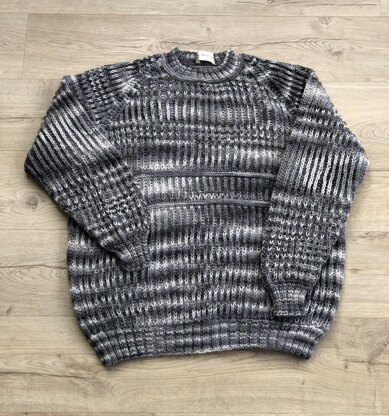 Ribbed Raglan Sweater