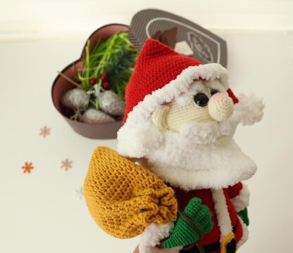 Migurumi Santa Claus /Christmas /Crochet Santa/