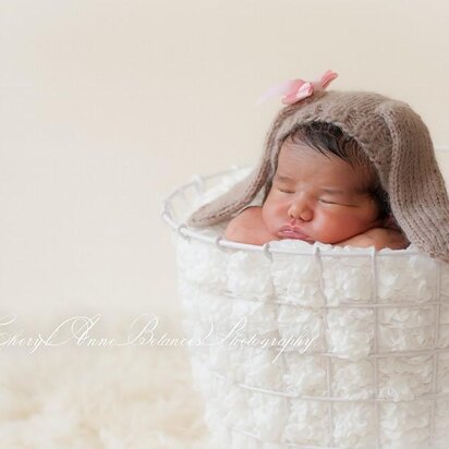 Fluffy Bunny Bonnet