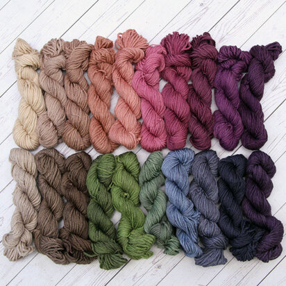 Healifty Yarn Bundles Multicolor Gradient Cotton Yarn Soft Knitting Wool 5  Rolls for Crochet Knitting