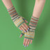 Essential Fingerless Gloves - Free Knitting Pattern for Women in Paintbox Yarns Socks