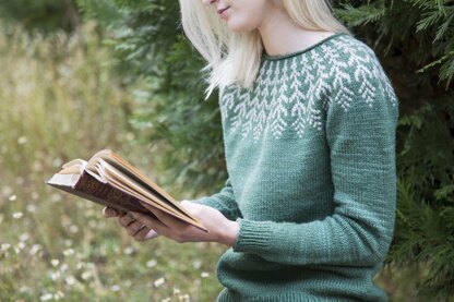 Fern & Feather Knitting pattern by Jennifer Steingass | LoveCrafts