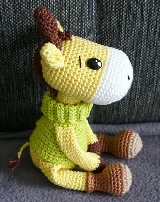 Crochet Pattern for a Giraffe called George!