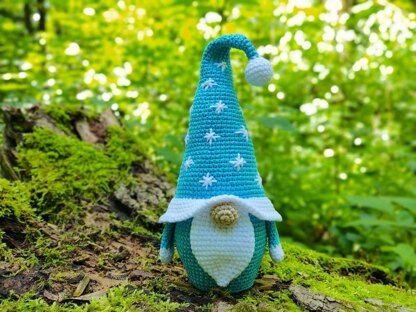 Christmas gnome_blue