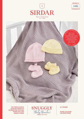 Sirdar 5482 Baby Hats & Booties PDF