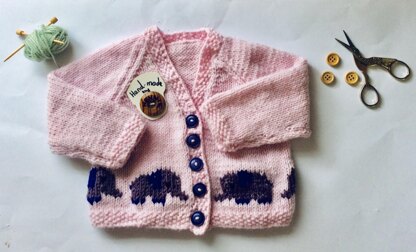 Elephants on Parade Cardigan