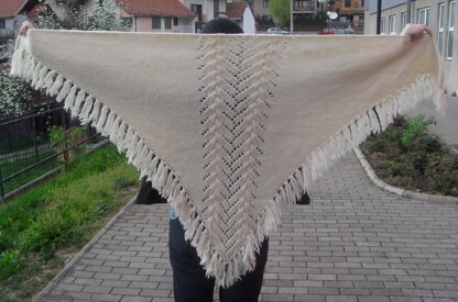 Shawl fish bone