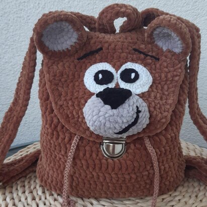 Bear Backpack Crochet Pattern