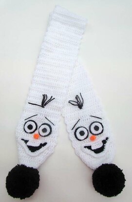 Snowman Scarf