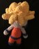 Amigurumi Anime Saiyan Doll