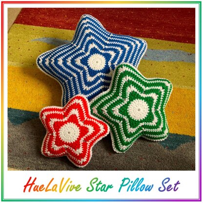 Star cushions set by HueLaVive