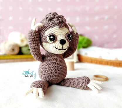 Amigurumi Sloth Crochet Pattern