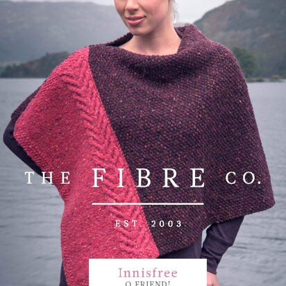 O Friend! Poncho in The Fibre Co. Arranmore - Downloadable PDF