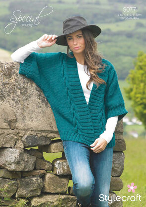 Womens' Jacket in Stylecraft Special Chunky