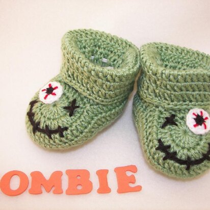 Zombie Baby Booties