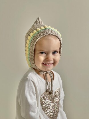 Pineapple Joy Pixie Bonnet