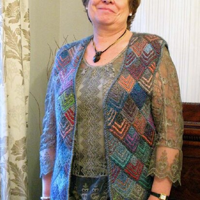 Hilary's Patchwork Waistcoat