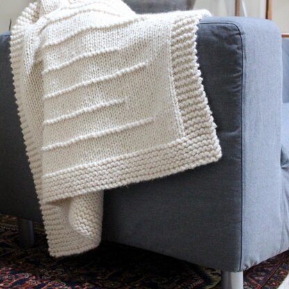 State Line Blanket Knitting pattern by Fifty Four Ten Studio