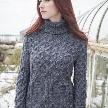 Standing Sweater in Berroco Inca Tweed - NGv15-9