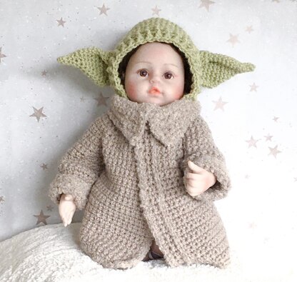 Harry & Harriet Baby Master Yoda Alien Jacket