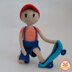 Skater Boy Amigurumi Doll Pattern