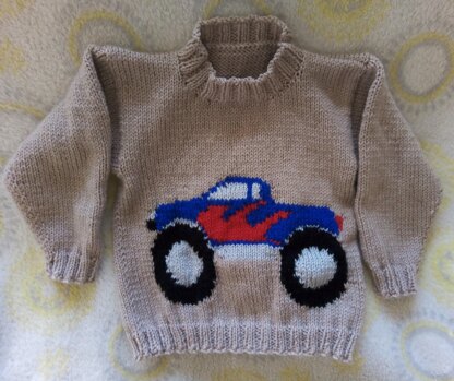 Monster Truck Baby Jumper