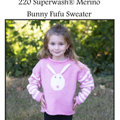 Bunny Fufu Sweater in Cascade Yarns 220 Superwash® Merino  - W706 - Downloadable PDF