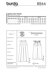 Burda Style Misses' Pants B6544 - Paper Pattern, Size 8-18
