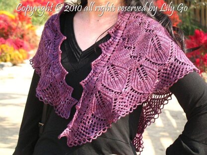 Poison Ivy Shawl