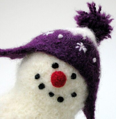 Felted Snowman