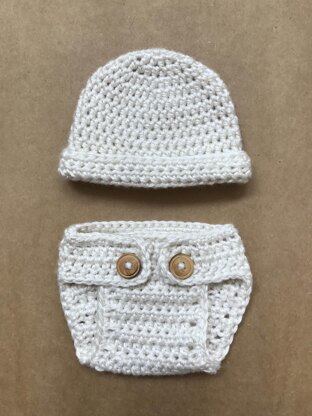 Diaper Cover and Beanie Pattern