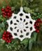 Ten Point Snowflake Ornament