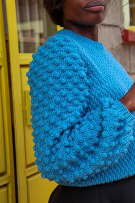 Alpine Bobble Sleeve Sweater