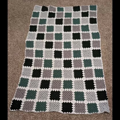 Granny Square Blanket