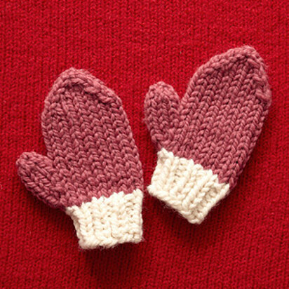 Valentine's Day Mittens in Lion Brand Wool-Ease Thick & Quick - L0125AD