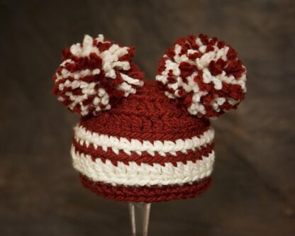 Pompom Baby Hat