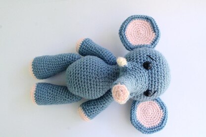 Amigurumi Crochet Elephant Pattern