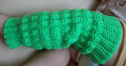 Baby Legwarmers with Ribbed Texture