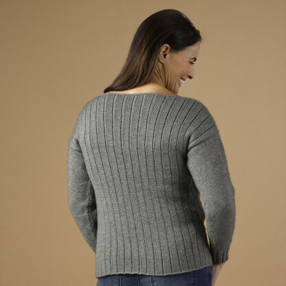 1068 Vardar - Sweater Knitting Pattern for Women in Valley Yarns Westfield