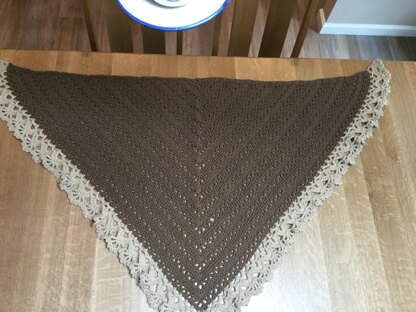 Harlequin Shawl in Caron Simply Soft & Simply Soft Paints - Downloadable PDF