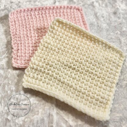 Tunisian Simple Stitch Afghan Square